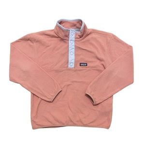 PATAGONIA GIRL’S MICRO D SNAP-T PULLOVER FLEECE SWEATER LARGE (12) STYLE 65375